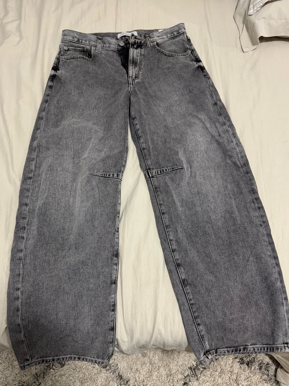 PacSun Men's Mason Baggy Barrel Jeans - Dart Black (30x30)